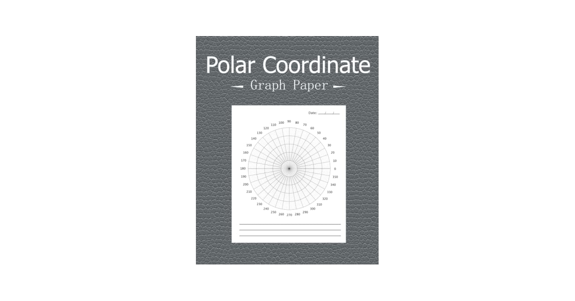 Polar Coordinate Graph Paper Blank Polar Plot Grid Drawing Paper Circular Graphs For Students Engineers Designers And Mandala Artists 110 Pages Large 8 X 10 Inches Alij John John Amazon de Books