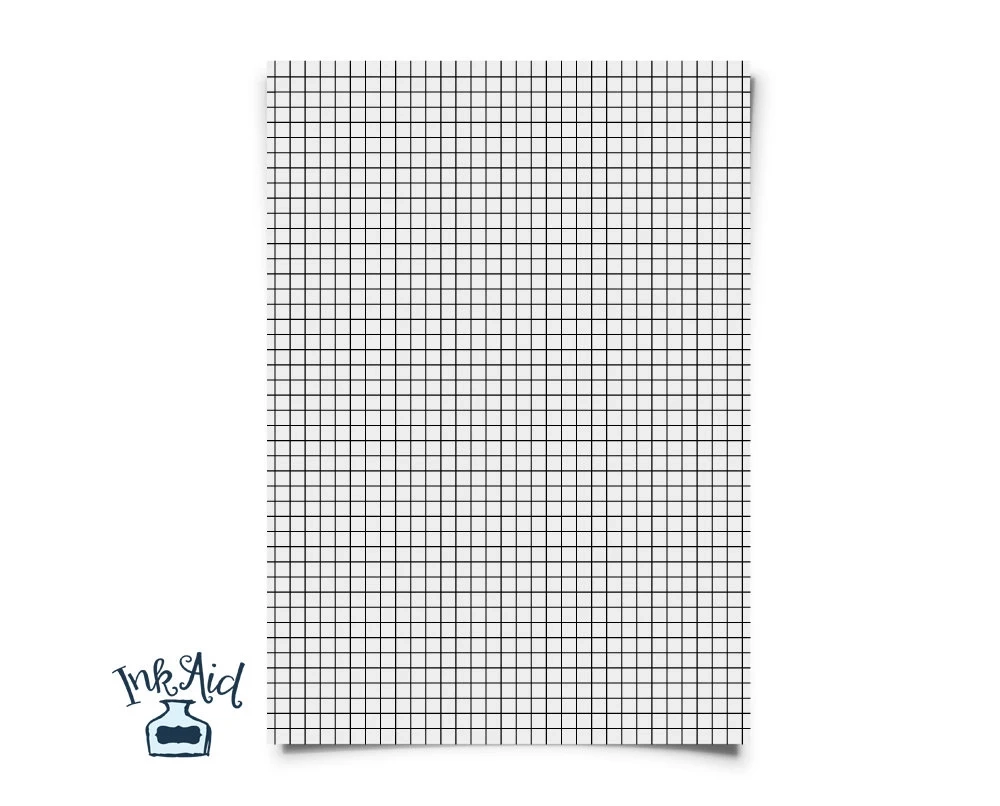 Print Your Own GRAPH Grid Paper 1 4 Inch Squares PDF Format Blue Gray Black Red Turn Any Printer Paper Into Grid Paper Etsy Ireland