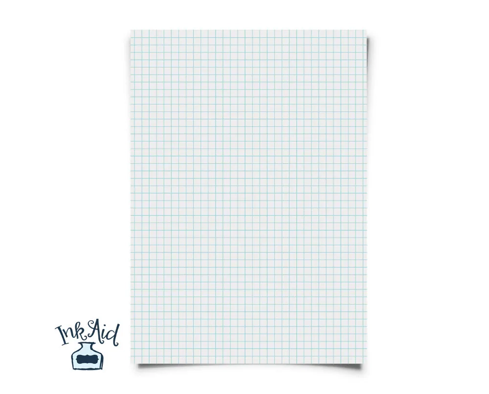 Print Your Own GRAPH Grid Paper 1 4 Inch Squares PDF Format Blue Gray Black Red Turn Any Printer Paper Into Grid Paper Etsy UK