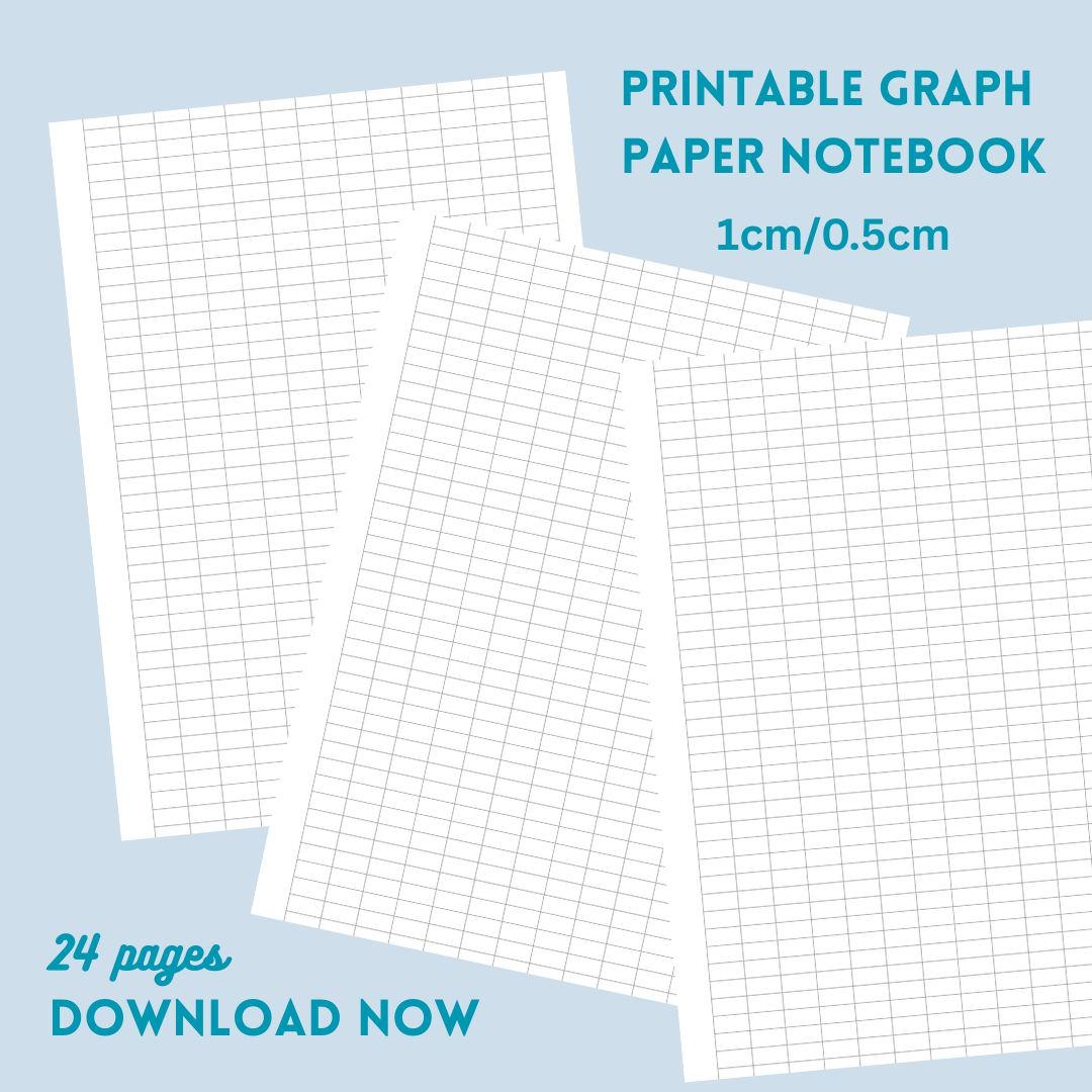 Printable 1cm Graph Paper Etsy
