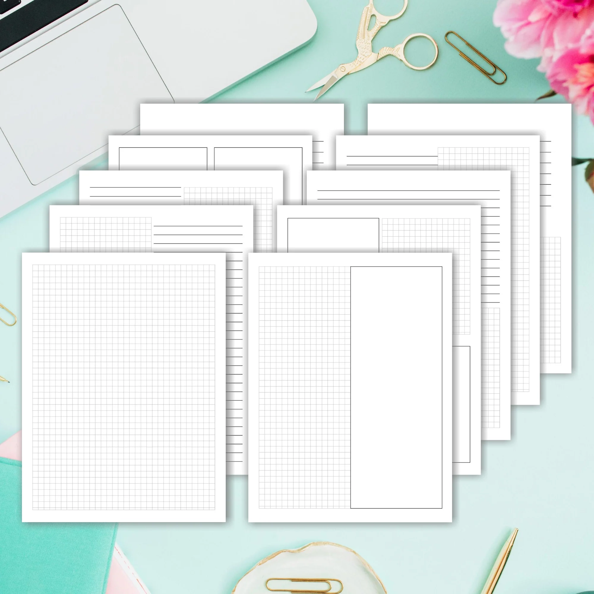 Free Graph Paper Printable 8.5x11