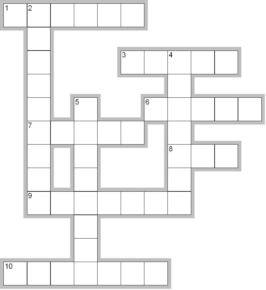Printable Graph Paper For Crossword Puzzle