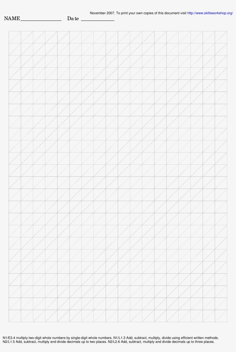 Printable Graph Paper Multiple Grids