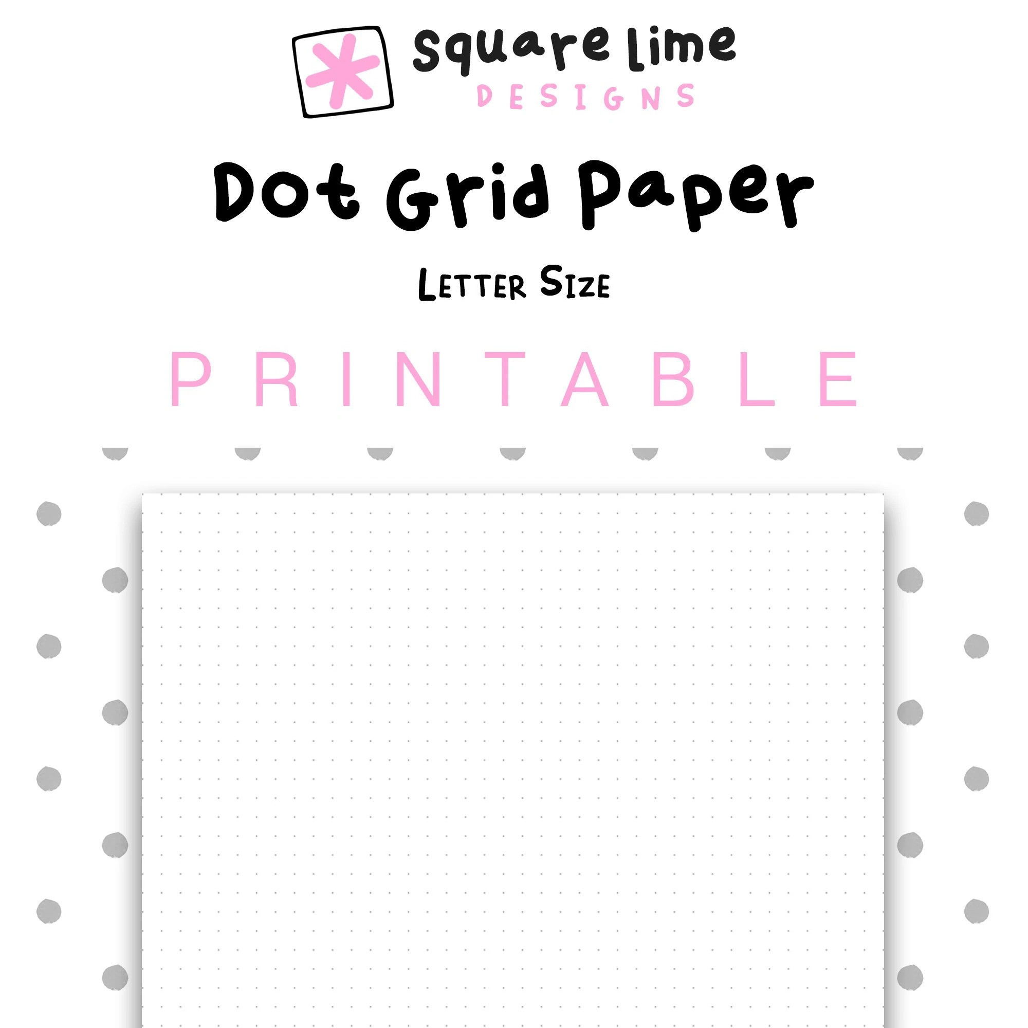 Free Printable Dot Paper