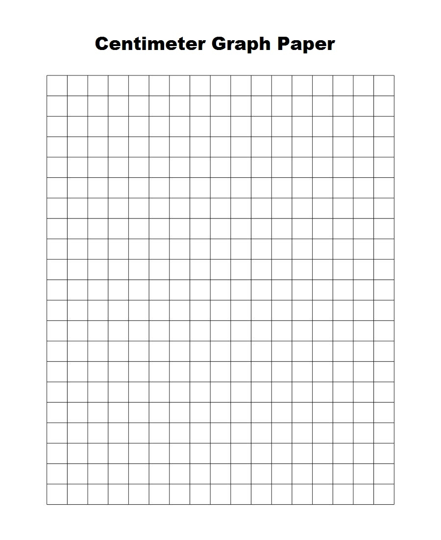 Graph Paper With 10 Lines Per Cm