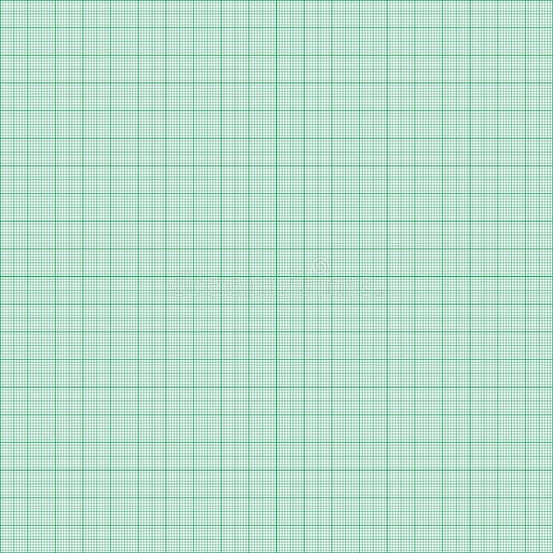  Printable Free Green Graph Paper Template PDF 