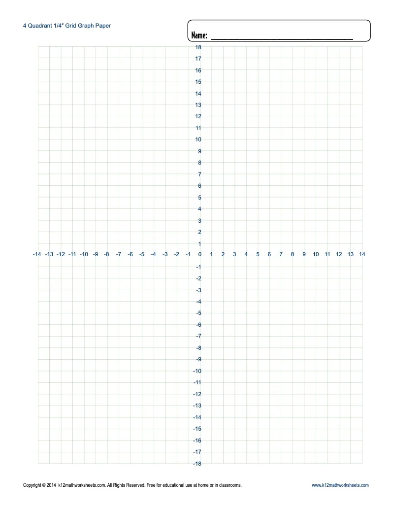 1/2 Inch Graph Paper Free Printable