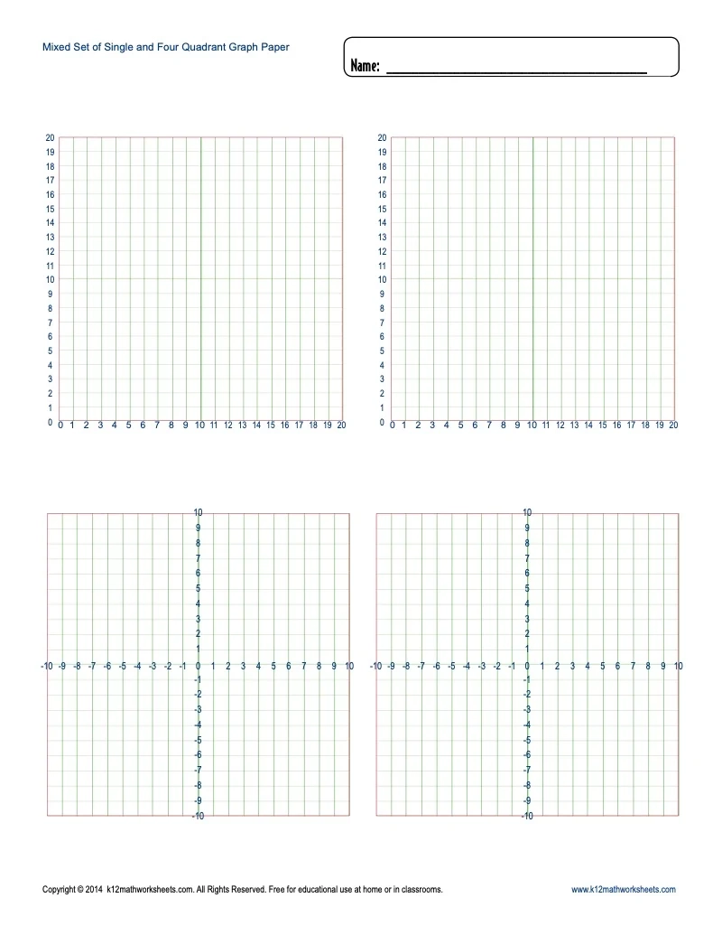 printable graph paper blank templates