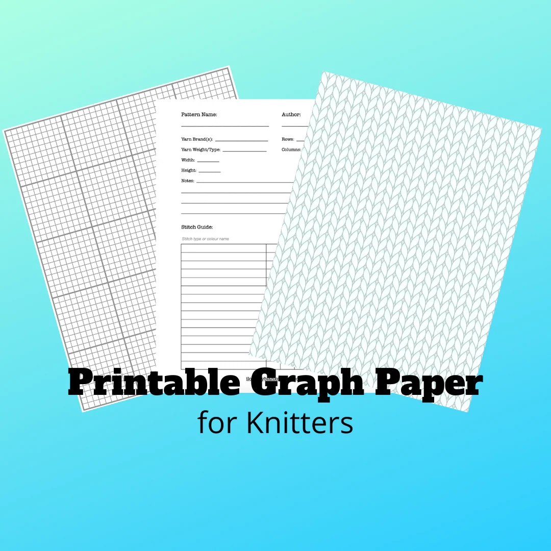 Knitters Graph Paper Printable