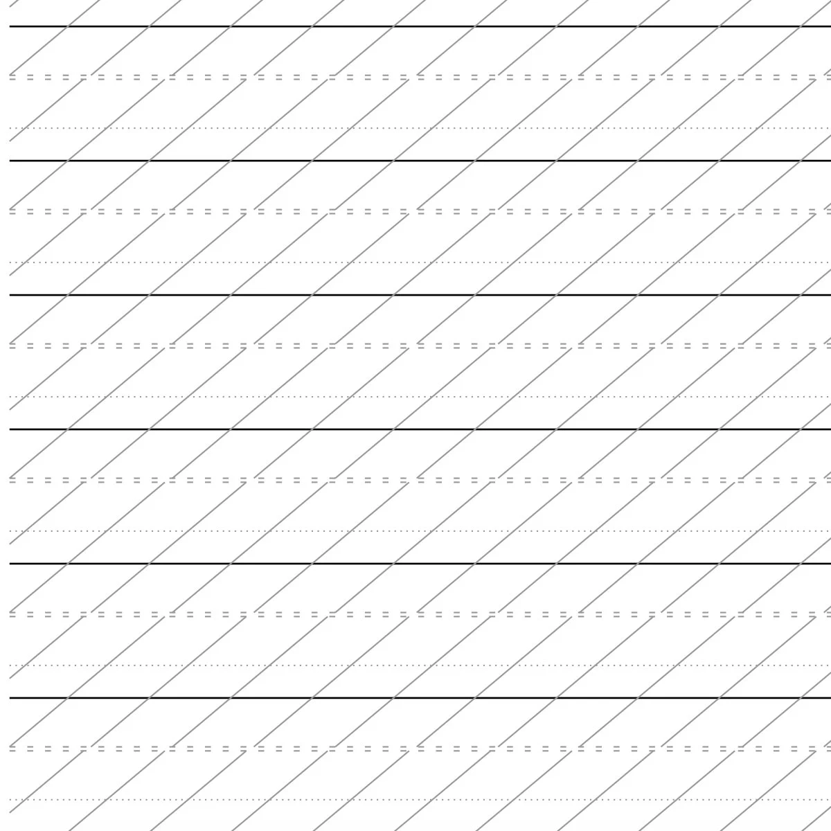 Calligraphy Paper Printable