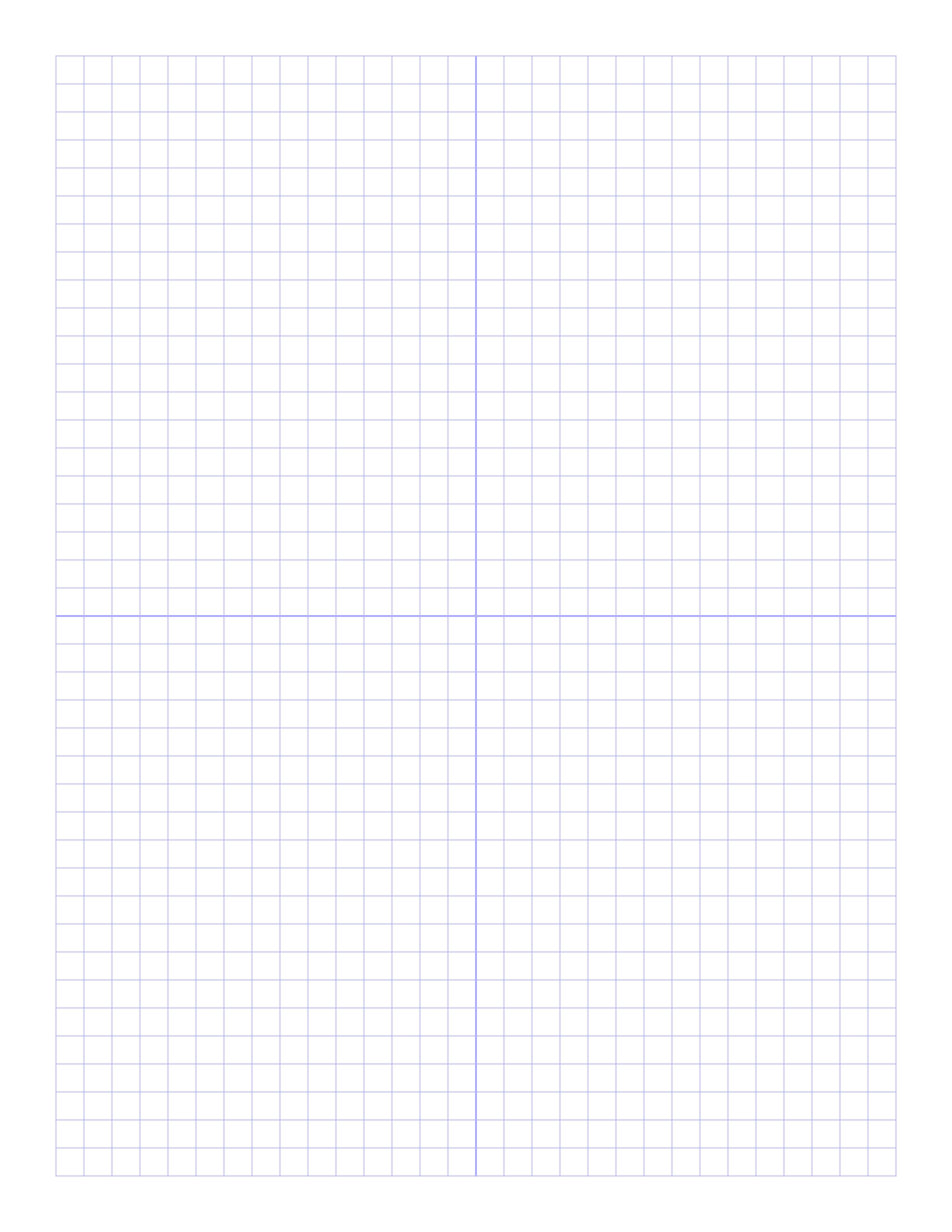 Printable PDF 1 Inch Grid Graph Paper Notebook 100 Sheets For Engineering Math Graph Paper Large Squares