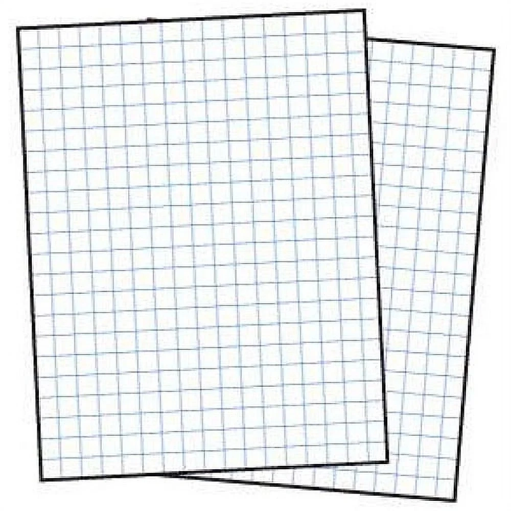 School Smart 3 Hole Punched Double Sided Graph Paper Tunisia Ubuy