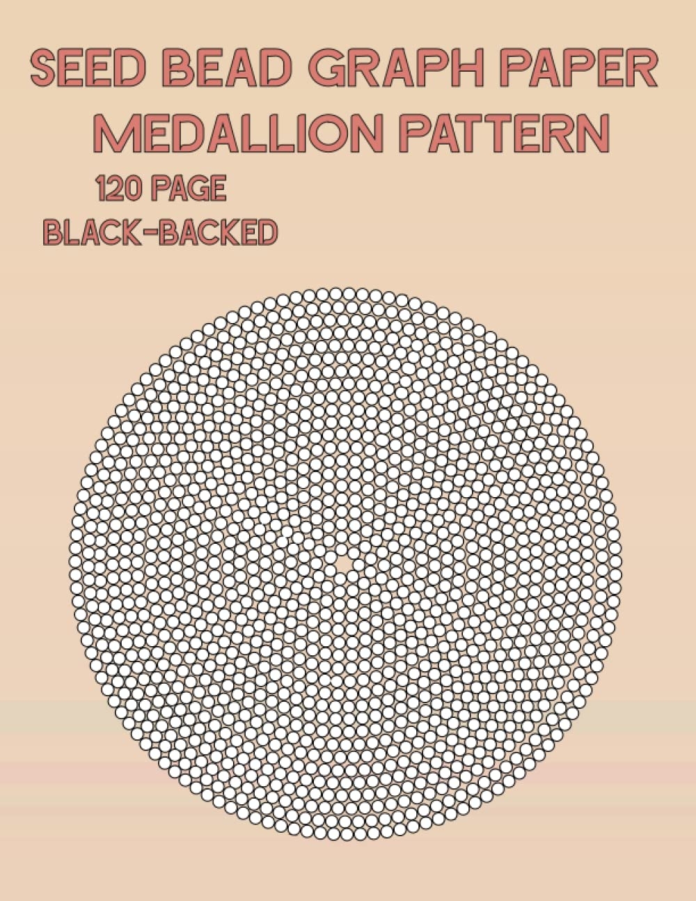 Seed Bead Graph Paper Medallion Pattern Large Print 120 Page Diana Amazon de Books