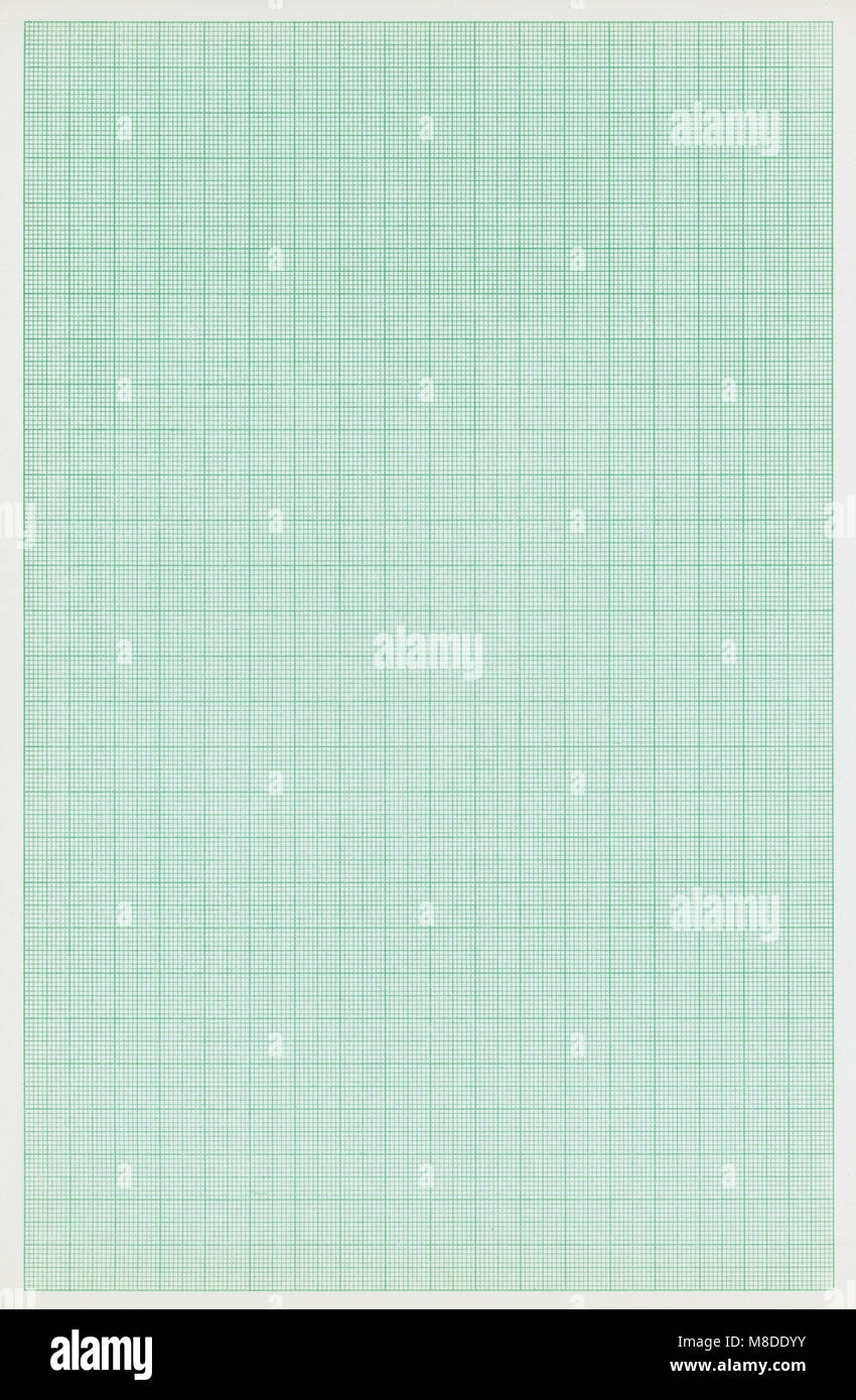 Squared Green Graph Paper Square Hi res Stock Photography And Images Alamy