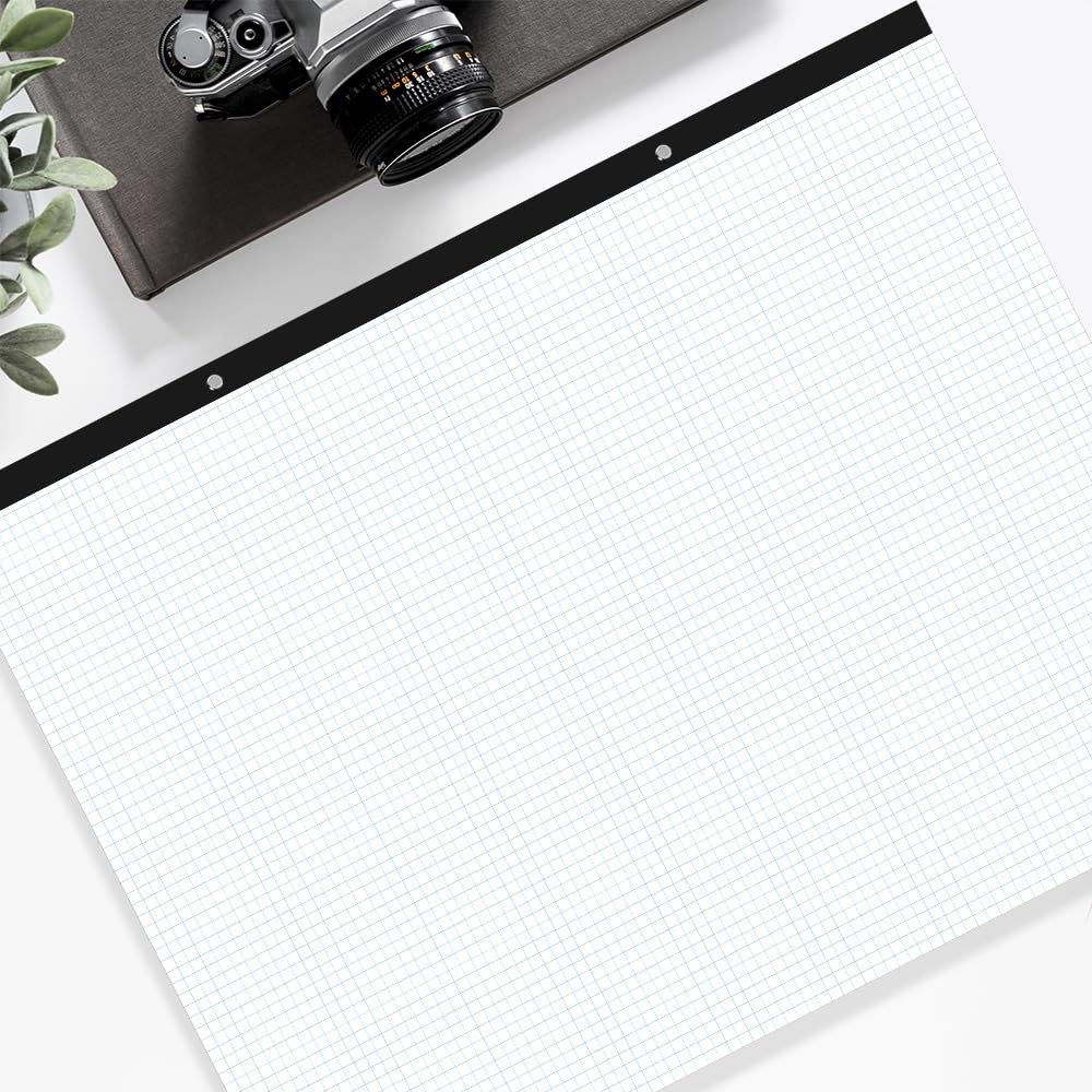 Staples Large Graph Paper 25 Sheet Graph Paper Pad 24 X 36 Large Graph Paper 1 And 1 4 Ruled Grid Paper