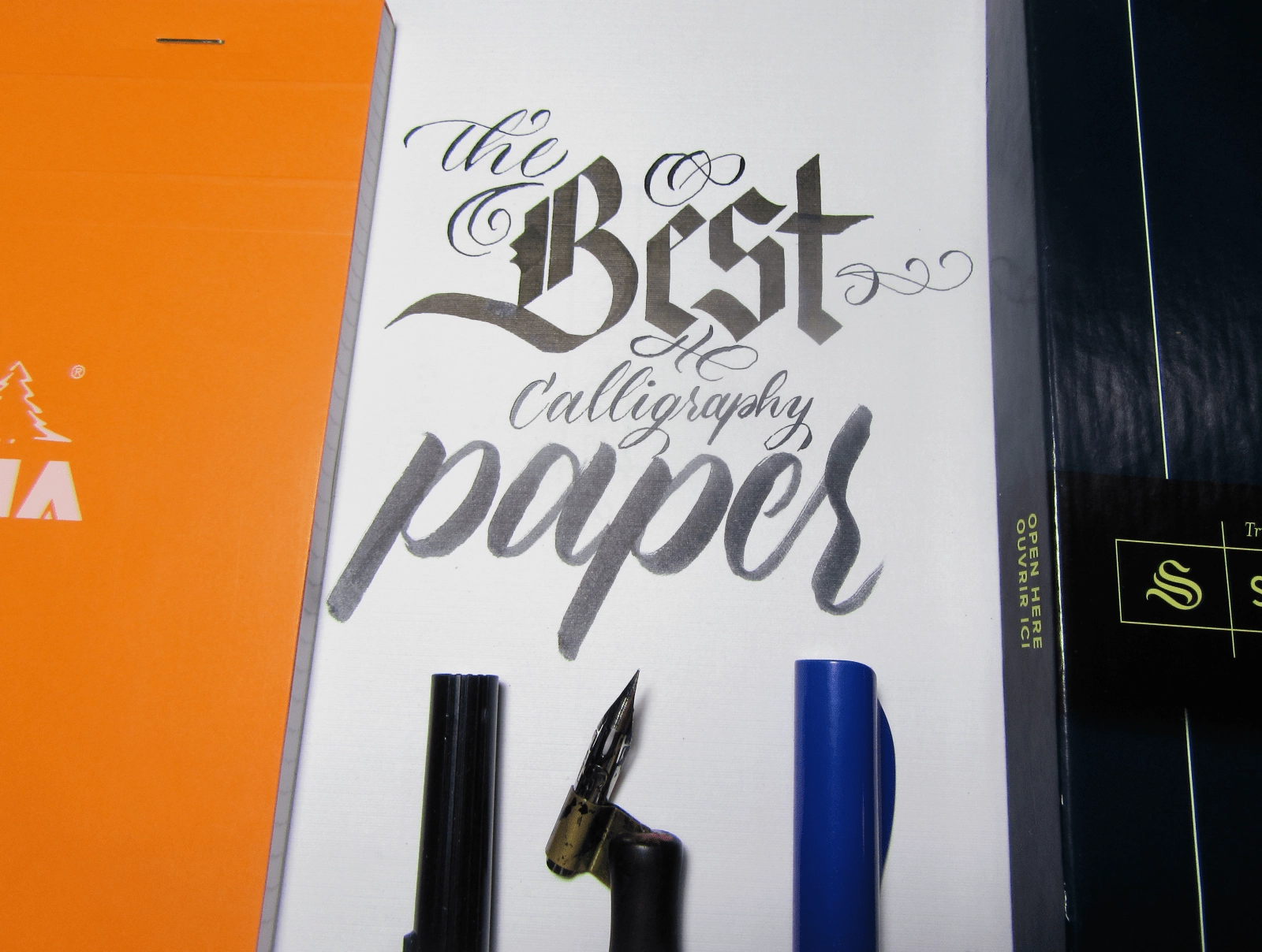 The Best Calligraphy Paper 4 Options Compared Side By Side Calligrascape