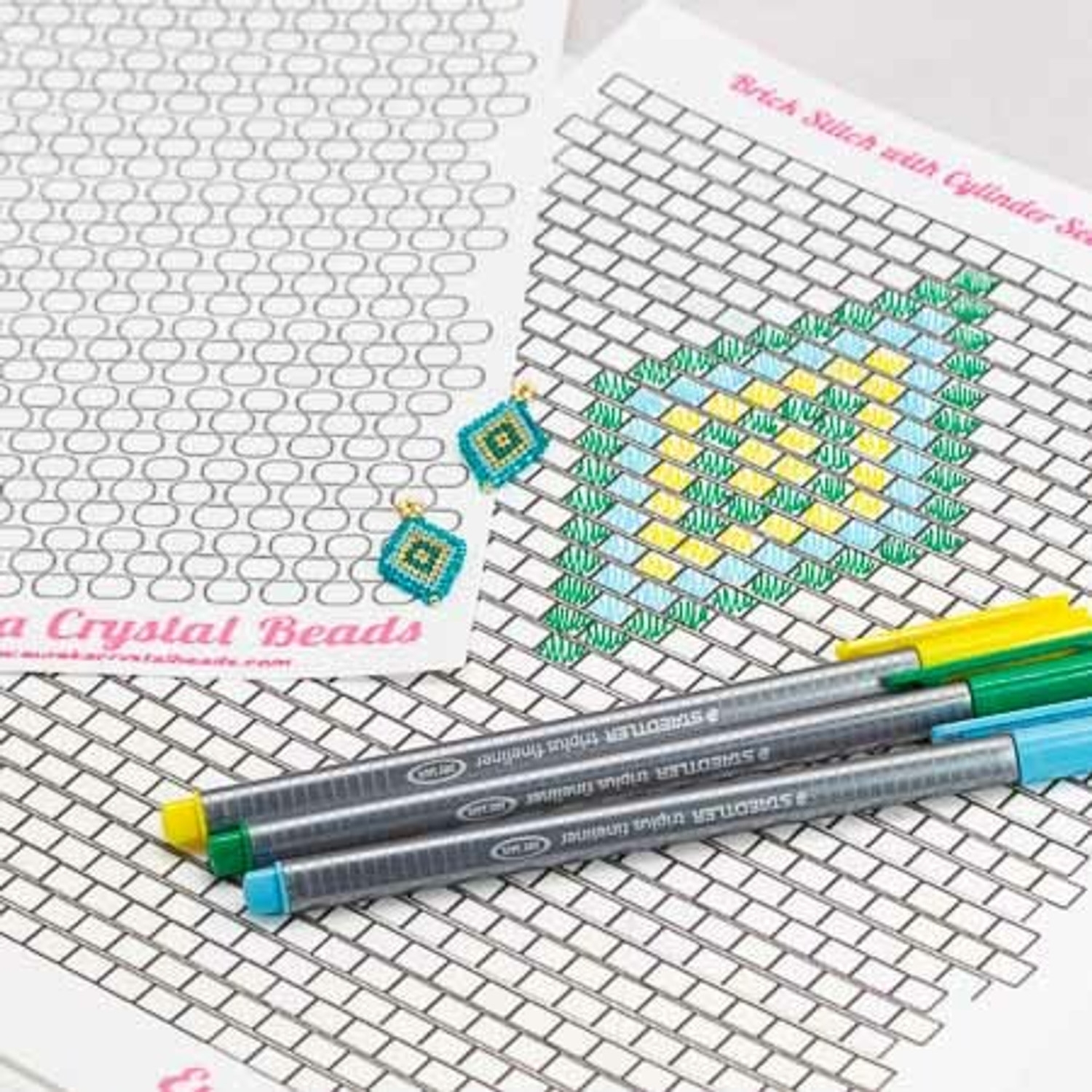 Tips And Tricks For Designing With Grid Paper Eureka Crystal Beads