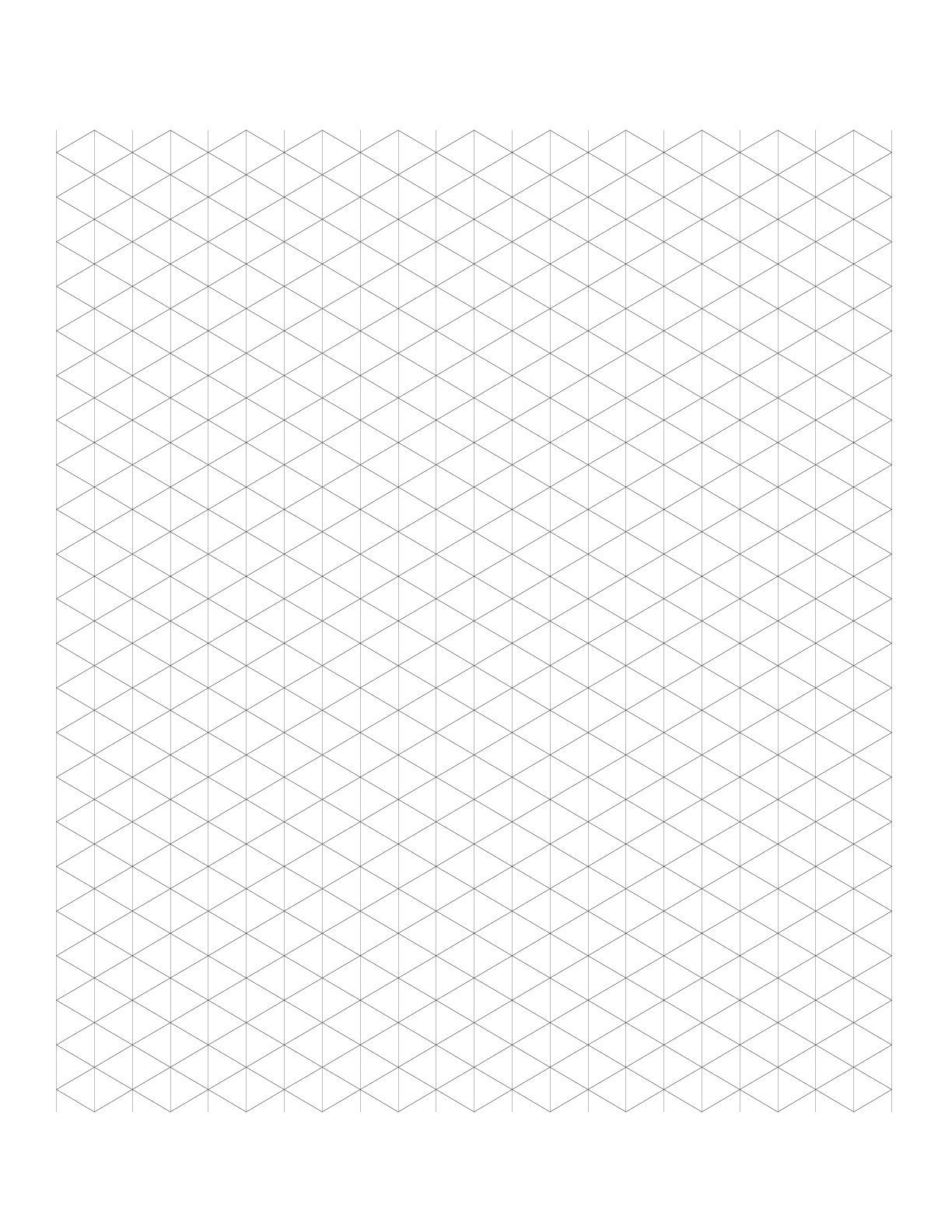 Tracing Paper Chartpak Isometric Grid Paper 30 Sheet Pad 8 5x11 Vellum Paper