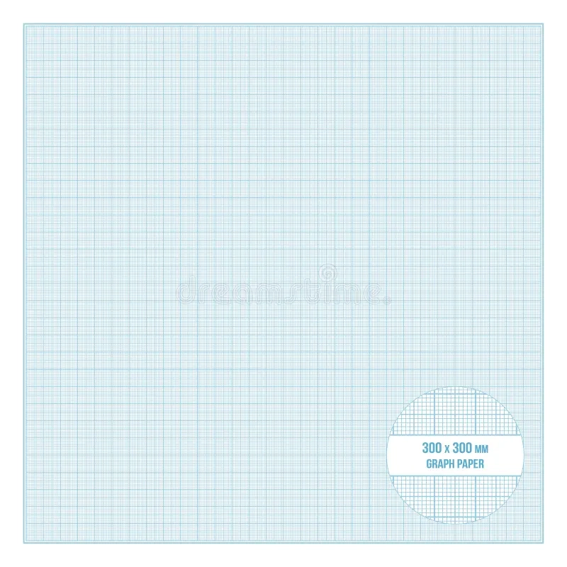 Vector Printable Metric Graph Paper 30x30 Cm Size Stock Vector Illustration Of Paper Backdrop 94614279