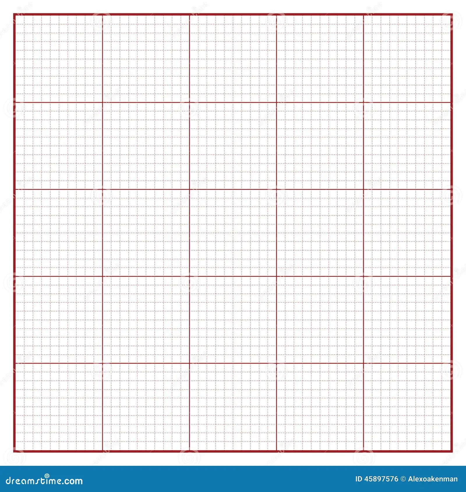 Vector Square Engineering Graph Paper Stock Vector Illustration Of Line Math 45897576