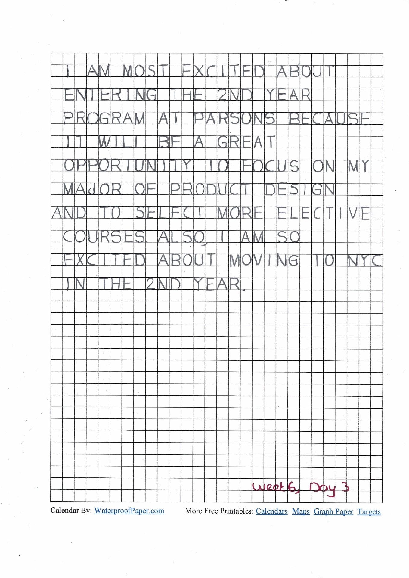 Weekly Hand Draft Architectural LETTERING Burak Eceral