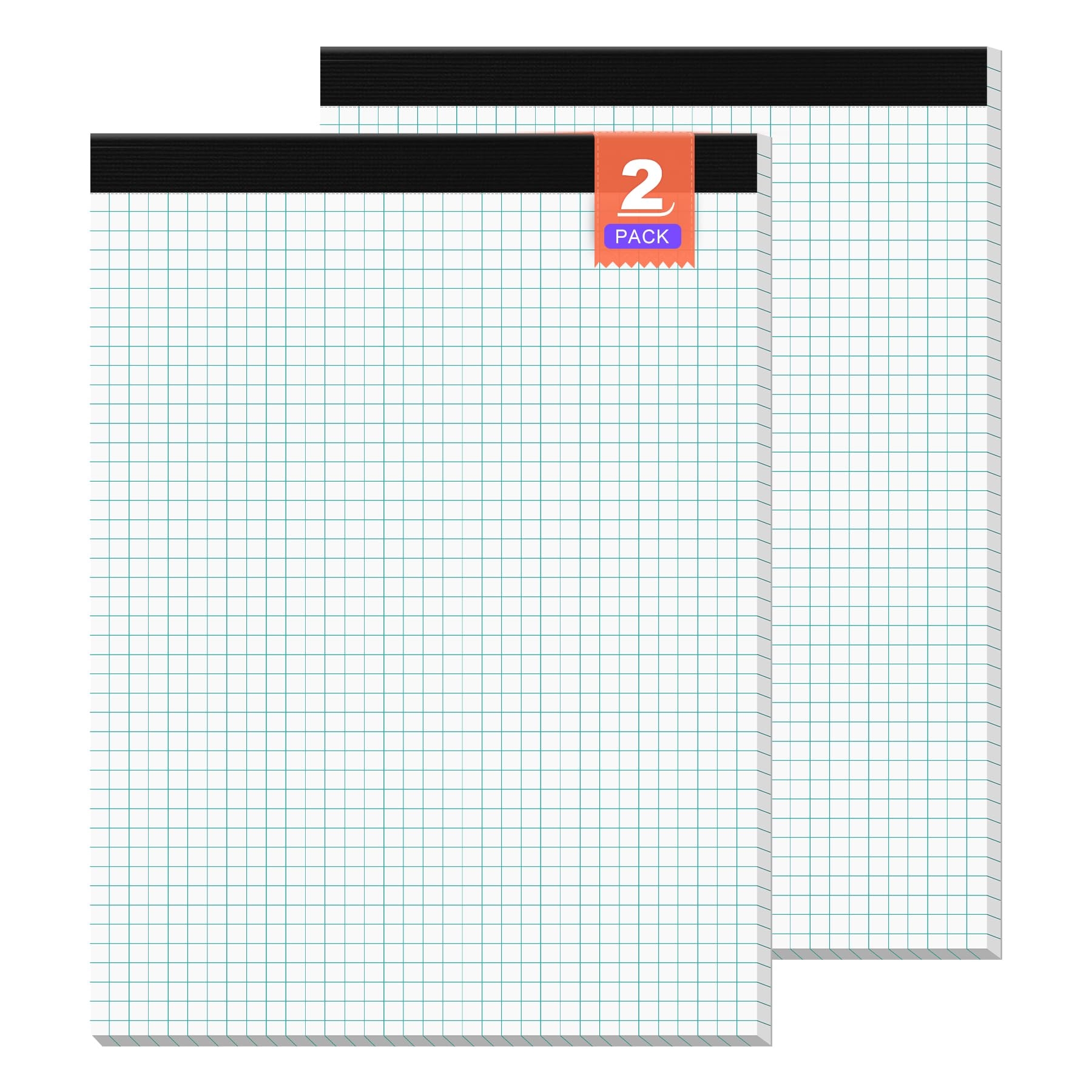 What Is 2 Pack Graph Paper Pads 8 5x11 4x4 Grid 70gsm 30 Sheets Each Perforated Large Grid Paper Printable Pdf