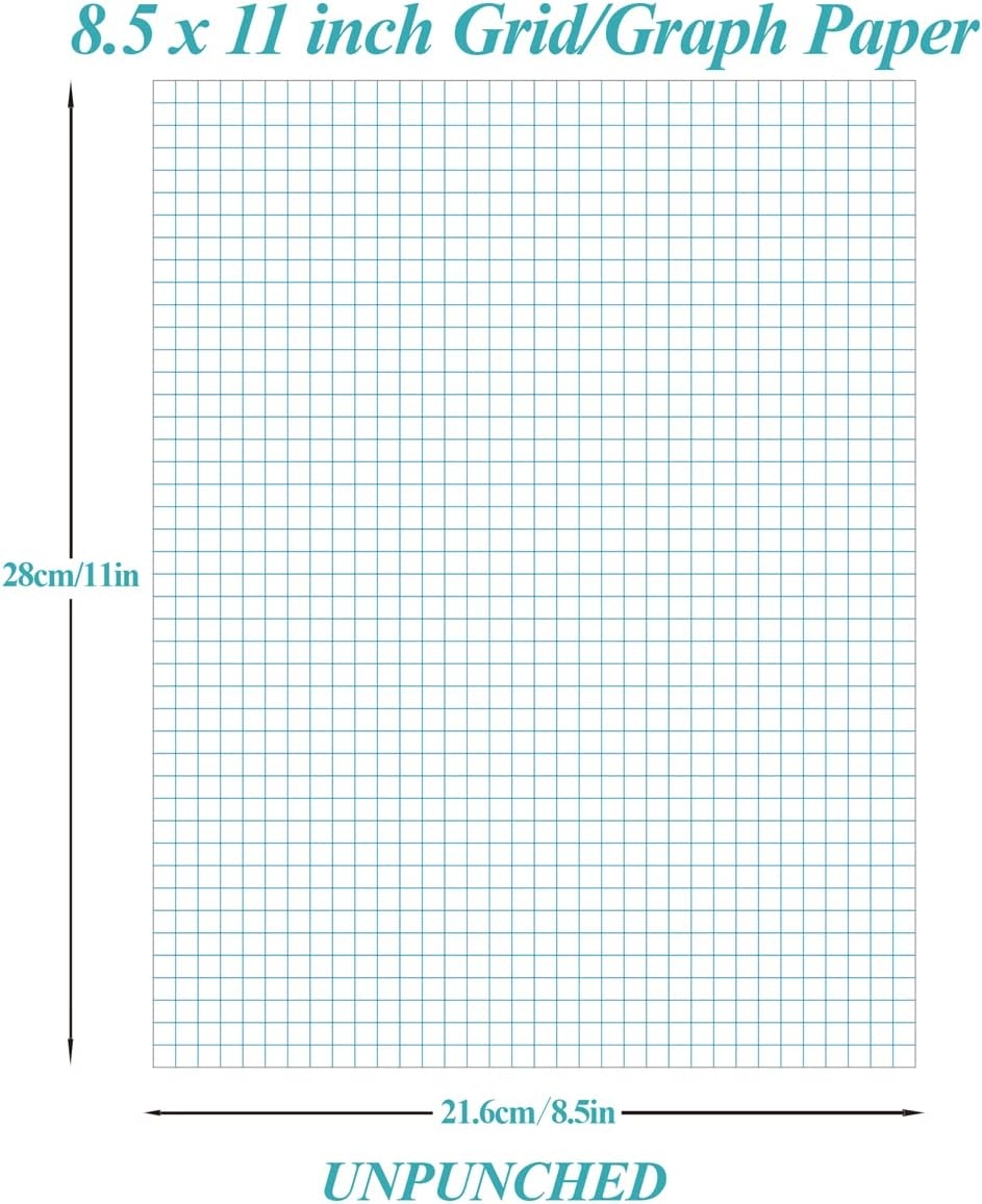 Graph Paper Printable 8.5x11